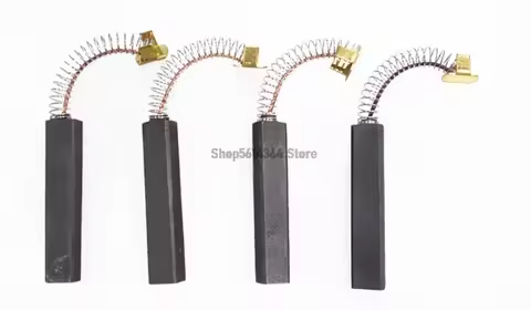 2pcs High-Performance Graphite Spring Carbon Brushes for Motor and Engine Applications 8x11x25mm 8x1