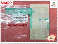 อะไหล่ของแท้/คีย์กดไมโครเวฟชาร์ป/สวิตซ์กด(ชั้นใน)/9KL70000A04974/MEMBRANE SWITCH CIRCUIT/SHARP/ รุ่น R-752PMR :R-752PBK