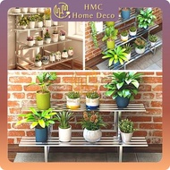 Multilayer Stainless Steel Flower Rack Pot & Planter / Rak Bunga Bertingkat Rak Pasu Pokok Bunga