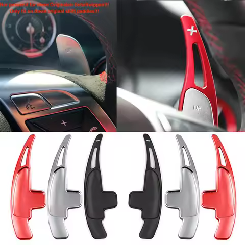 Aluminum Steering Wheel Shift Paddle Extension Replacement Shifters For Mercedes Benz AMG A45 CLA45 