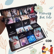 Kado Unik Request 20 foto Gift Memory Box Kado Ultah Anniversary tebal