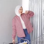COTTON INSTYLE - Mika Women's Parachute Bomber Jacket Bomber Jacket Women