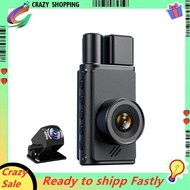 4K  Dash Cam Mini Car Camera 3 Channel Car DVR Camera with IR Night Vision 24H Parking 32G