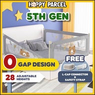 [5th Gen] [Hushbee] Anti Fall Baby Bed Fence Baby Bed Guard Baby Rail Guard Baby Safety Bed Guard Ba