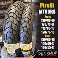 ยาง Pirelli MT60 RS  ขนาด 110/130/150  ขอบ 18 ขอบ 16 Rebel triumph Ducati Scrambler Vulcans