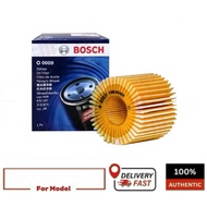 0986AF0009 Bosch oil filter for Toyota Alphard, Vellfire, Camry, Harrier, Estima, Lexus NX, RX, ES 0