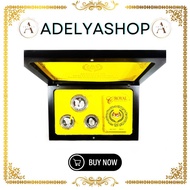 10 Dirham + 5 Dirham + 5 Dirham Pertabalan Agong XIV Pure Coin Silver 999 Collectible