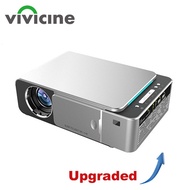 VIVICINE Newest V20 Mini LED Projector Optional Android 7.1 BluetoothSupport 4K Wifi HDMI USB LCD