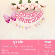 Happy full month decorative balloon Set (full month) 7