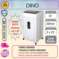 DINO GRAND HEAVY DUTY Paper Shredder Machine/Cross Cut Paper Shredder/碎纸机Suitable For Home /Office Use