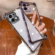 OPPOA6 Pro Clear Plating Soft Casing For OPPO A6Pro A6 Pro X A6X A6Pro A6i OPPOA6Pro 5G 4G Fashion T