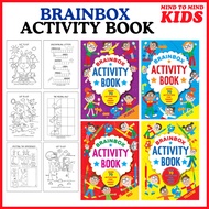 [MIND TO MIND KIDS] BRAINBOX ACTIVITY BOOK - VARIETY ACTIVITY - 4-7 YEARS OLD