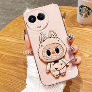 VRQR Labubu Casing for Realme 11 Pro Plus Realme 11X Realme Narzo 60 Pro Narzo 60X C67 5G Rotating B