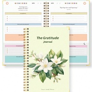 2025 Colorful Gratitude Journal Notebook 5 Minutes, Simple Undated Daily Gratitude Journal For Happi