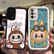 N90 Lovely LABUBU Silicone black white Casing for OPPO F19 A74 A95 A55 F19S Case