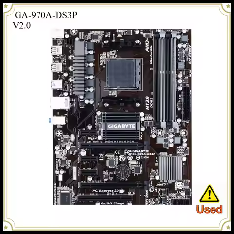 Gigabyte Motherboard GA-970A-DS3P V2.0 Socket AM3/AM3+ DDR3 970A-DS3P boards 32GB 970 Desktop Mother