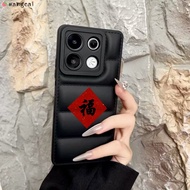 For Realme V70 V70S V23 V23i P3X P1 Pro 5G 4G Phone Case 3D Stereo Down Jacket Design 2026 Horse Chi