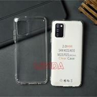 Samsung A02S Samsung A03S Samsung S9 Plus Samsung A70 Samsung A70s Samsung A81 Softcase Clear 2.0mm 