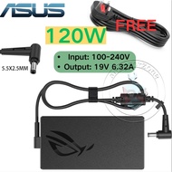 Original ASUS 120W Laptop Charger for ROG GL551J GL552VW GL553V GL752VW GL753VE VivoBook Q550 X550 X