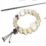 Yellow Crystal Bracelet Nine-Tailed Fox Style