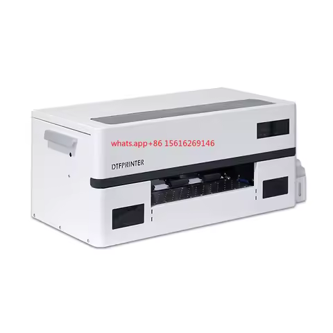 Hot Sale Six Color Label Continue Inkjet Printer on Sales A3 Model Automatic Desktop UV Inkjet DTF P