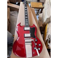 Gibson SG Standard Electric Guitar Vibrola Tremolo Bridge Cherry Red