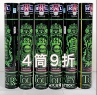 【RSL Classic】 鵝毛羽毛球, 12個/打, 球速77, 正貨防偽標籤. Goose feather badminton shuttlecock, 12 Pcs/ Doz, speed 77
