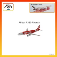 [1:400] Airbus A320 Air Asia Assembly Paper Model - MohinhgiayVN
