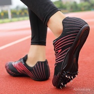 Ready Stock Professional Track and Field Shoes Spikes Shoes Body Exam Shoes Track and Field Spikes S