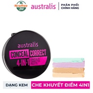 Che Khuyết Điểm Australis Dạng Kem 4 Trong 1 7.5g Concealer & Corrector 4 In 1
