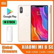 โทรศัพท์มือถือ Xiaomi MI 8 SE ของแท้,พร้อมเคสโทรศัพท์สองซิม3120MAh แบตเตอรี่โทรศัพท์แอนดรอยด์ (สุ่มสี)