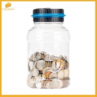 [Chday-t] Digital LCD Counting Coin Money Saving Box Jar Large Capacity For USD EURO GBP Money Elect