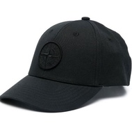 TOPI CAPS STONE ISLAND FULL BLACK ORIGINAL AUTHENTIC FATMASTORE171