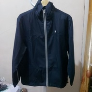 Jaket Pria/wanita warna Navy brand Rapido size L Lingkar dada 110