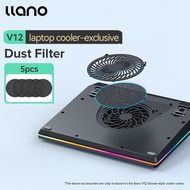 llano Dust Filter and Memory Pad for V12 Turbo-Fan RGB Laptop Cooler