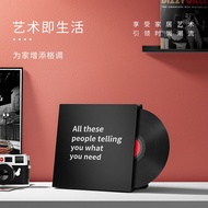 MORRORART M2 Suspended Lyrics Subtitles Bluetooth Audio Home Desktop Vintage Vinyl Record Speaker
