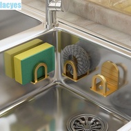 LACYES Drying Rack, Space Aluminium Wall-mounted Sponge Holder, Waterproof Storage Holder for Kitchen