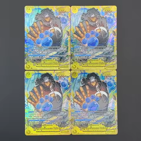 One Piece TCG OPCG English Bartholomew Kuma card OP12-119 Textured Foil Card Anime Collectible Cards