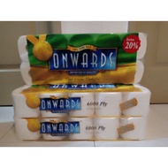 Onwards Tissue Roll Extra 20%/ Toilet paper roll/Bathroom Tissue Roll 10 Roll x 2 ply