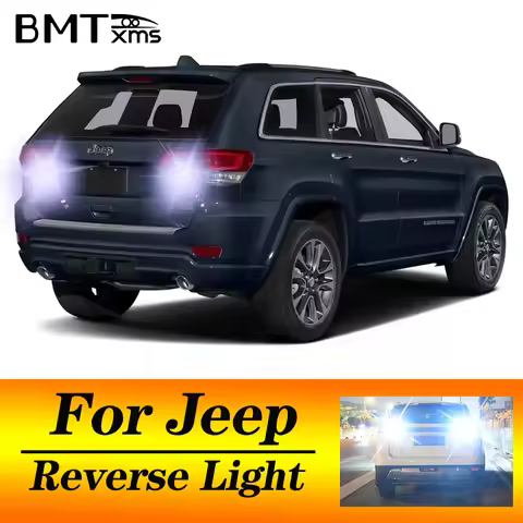 BMTxms 2X W16W T15 Led Reverse Light Blub Canbus For Jeep Grand Cherokee 4 Compass Patriot Renegade
