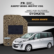 Royal Mart - Mazda Biante Car Carpet Full Set/Premium Vermicelli Noodle Carpet Anti Slip PVC Mat Car Interior Accessories