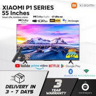 【READY STOCKS】Xiaomi TV P1 55 inch 4K UHD | Android 10 Smart TV | Hands-free Google Assistant | 3 Year Official Warranty