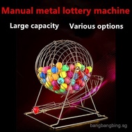 ber Lottery Shake Lucky Ball Picking Machine Metal Lottery Machine Large Shaking Ball Lottery Machin