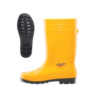 Goco 968 Yellow Rain Boots | Rubber Boot | Kasut But Hujan Getah Hitam & Kuning I Wellington Boot