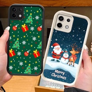 BR-43 Merry Christmas Soft Silicone Casing for Infinix Tecno POP GT 20 7 Spark GO 30C ITEL A80 P65 S