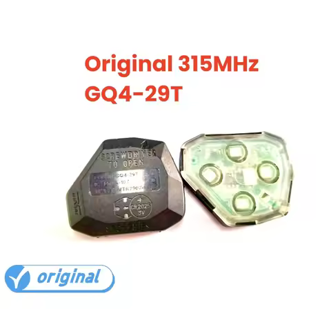 Original 315MHz Remote Control Inner For Toyota Corolla FCCID: GQ4-29T Without Chip