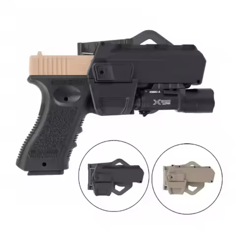 Tactical Accessories For Glock 17 19 1911 P320 Pistol Holsters Flashlight Airsoft Gun Holster