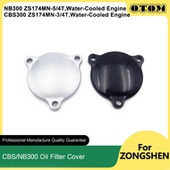 OTOM CBS300 NB300 Motorcycle Oil Filter Cover For ZONGSHEN ZS174MN-3 ZS174MN-5 Water-Cooled 4 Stroke