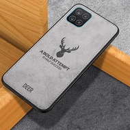 CASE DEER SAMSUNG A12 SOFTCASE TPU JEANS CANVAS BACK COVER