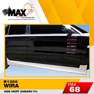 B1366 PROTON WIRA SUBARU V1 SIDE SKIRT BODYKIT